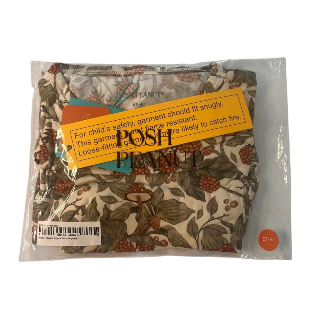SOLD | Posh Peanut Wilda Long Sleeve Pajama Set 5T-6T NWT